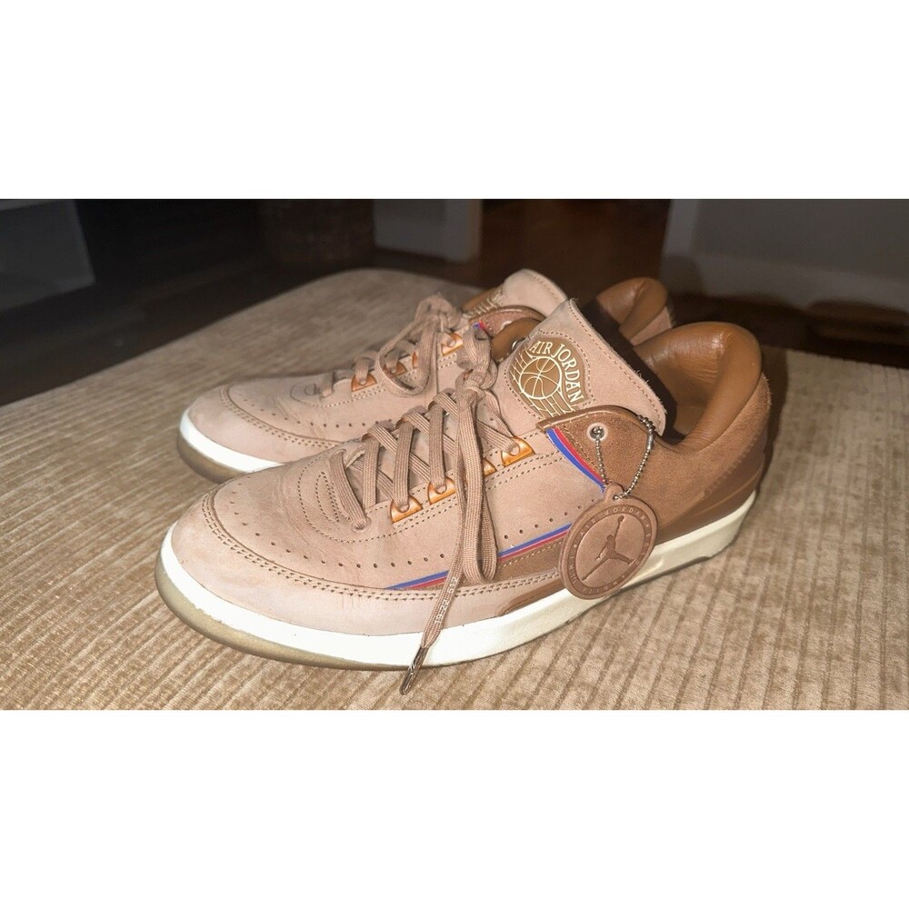 Nike Air Jordan 2 Retro Low Brown Leather Two 18 Mens Sz 11 NO BOX